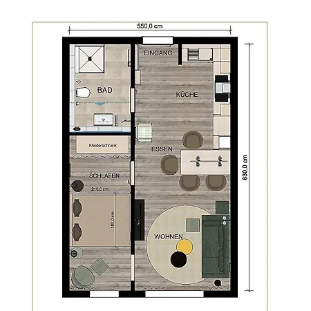 アパート Meeresblick 33 H3 We 33